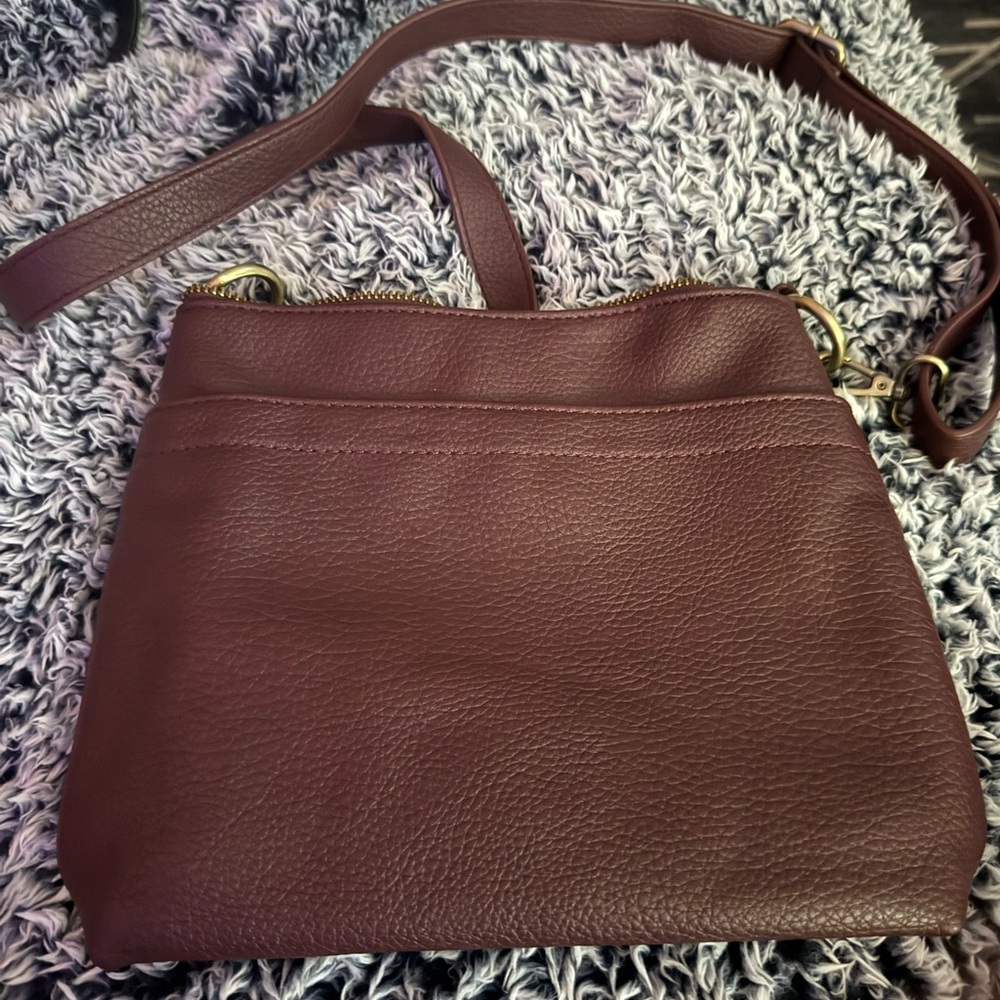 Joy Susan Dark Brown Shoulder Bag